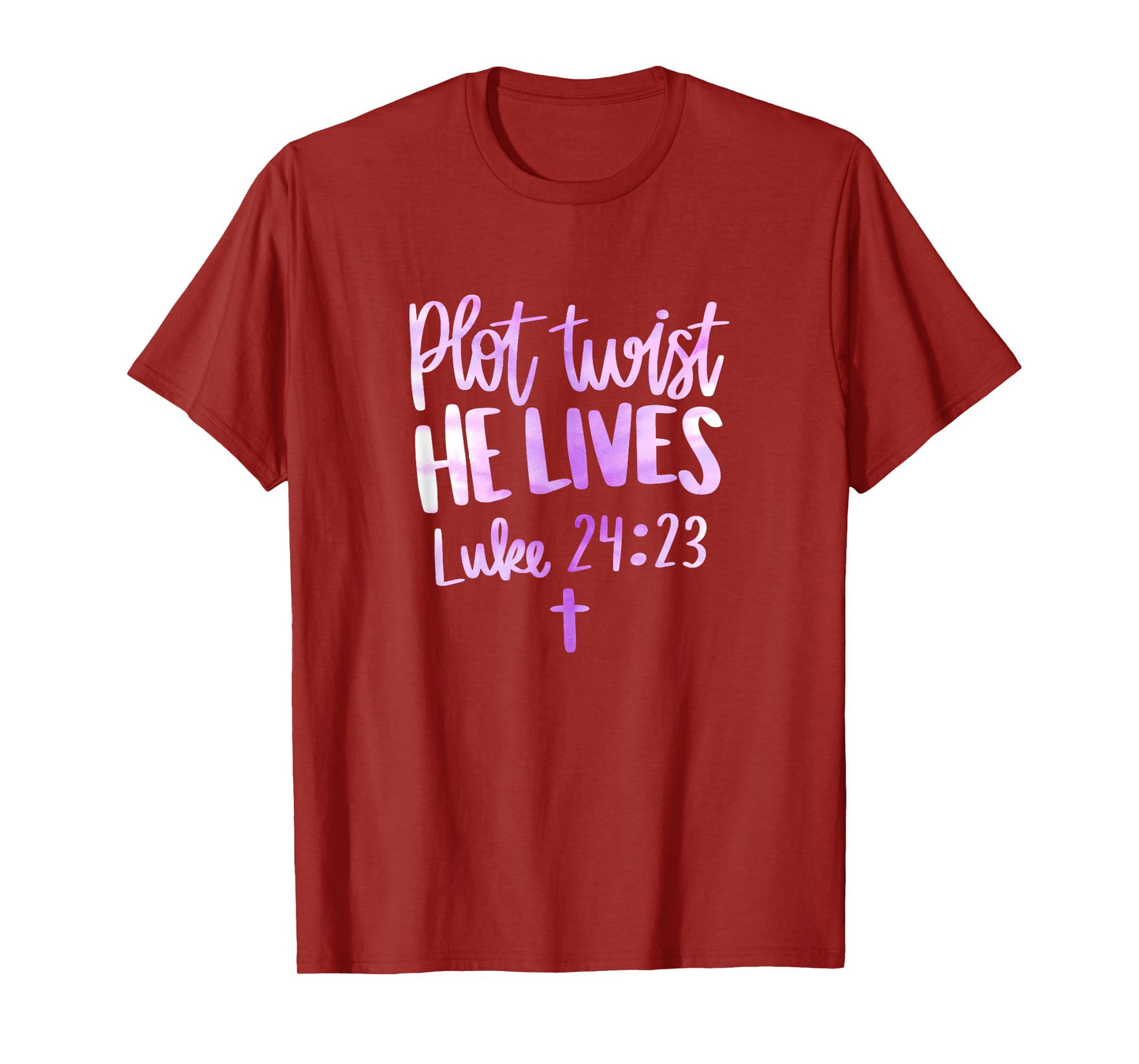 Plot Twist He Lives Jesus Christ Easter Easter Christian T-Shirt