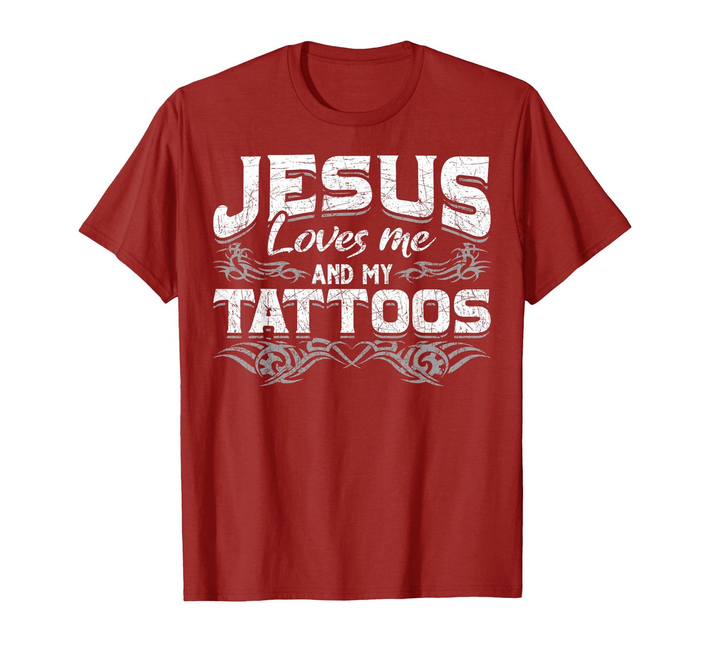Inked Jesus Prayer Tattooed Christian Tattoo Artist Tattoo T-Shirt