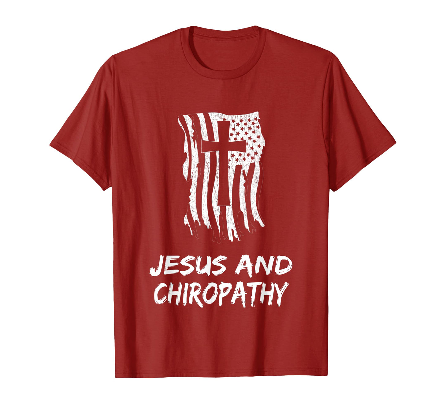 Jesus And Chiropathy. Christian Chiropractors Design T-Shirt