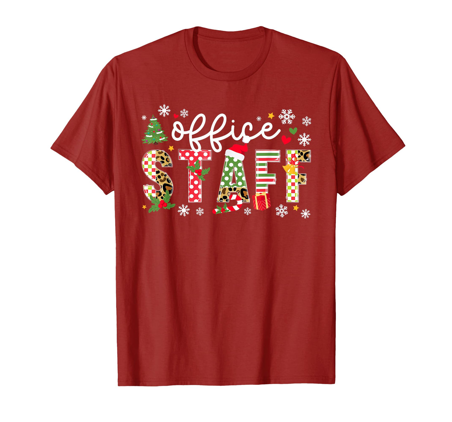 Office Staff Christmas Front Office Staff Xmas Party T-Shirt
