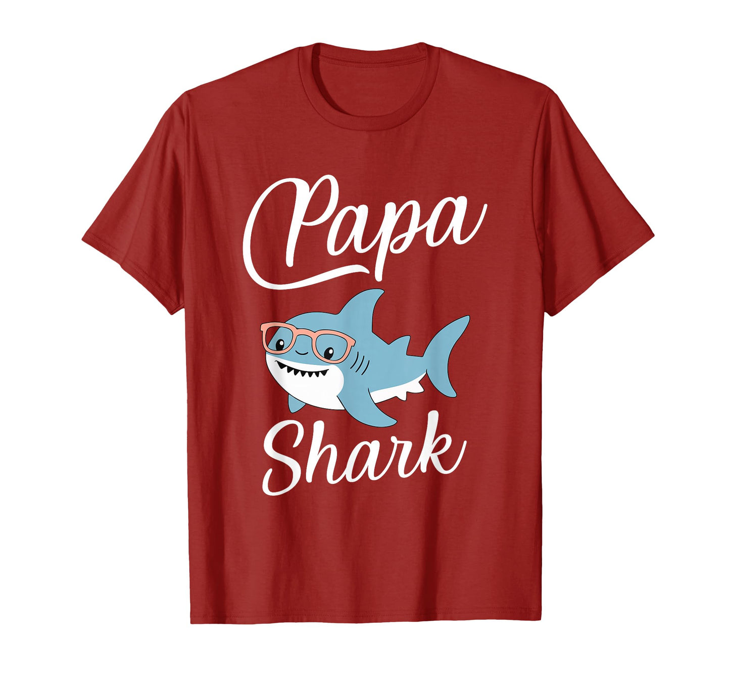 Papa Shark Funny Matching Family Grandpa T-Shirt