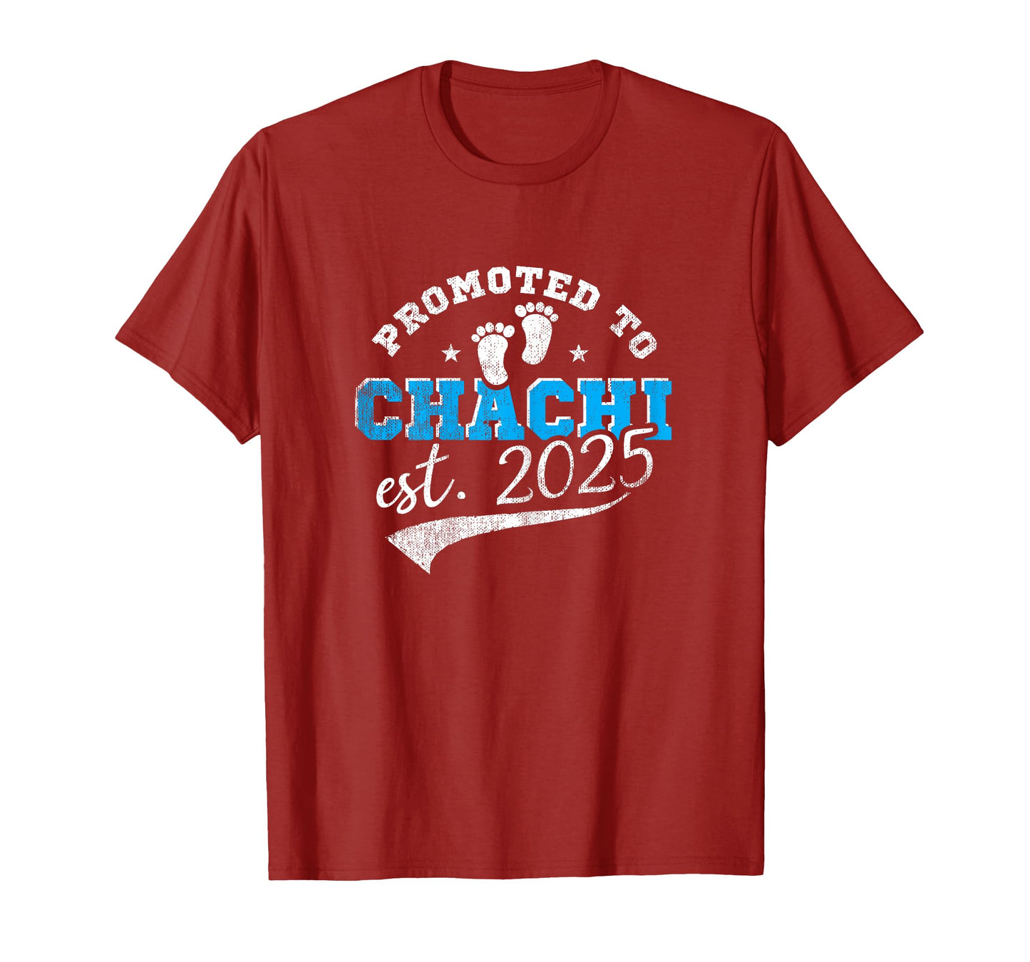 Promoted To Chachi 2025 New Indian Aunt Vintage T-Shirt