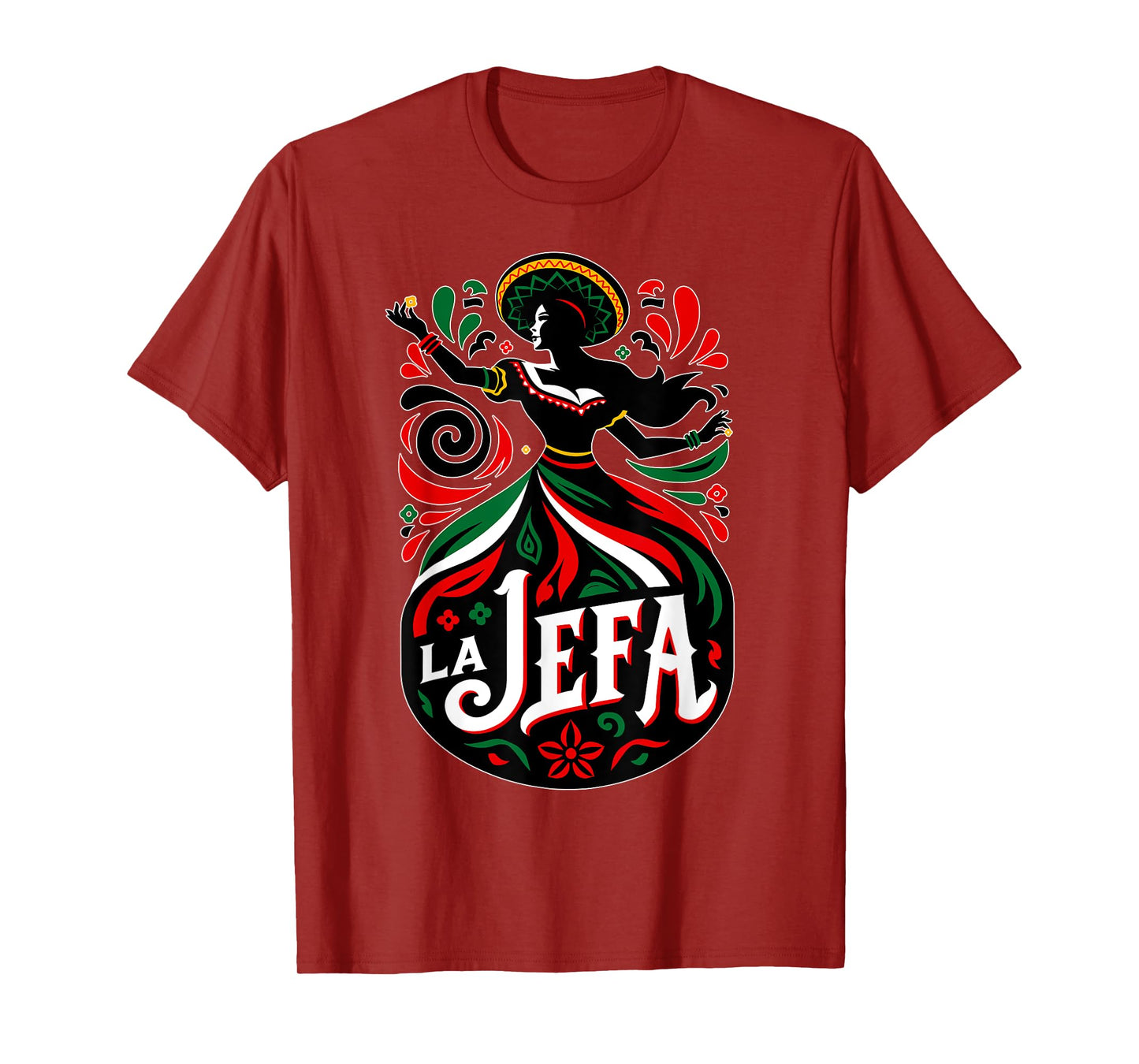 La Jefa The Boss in Spanish Funny Mexican Quote T-Shirt