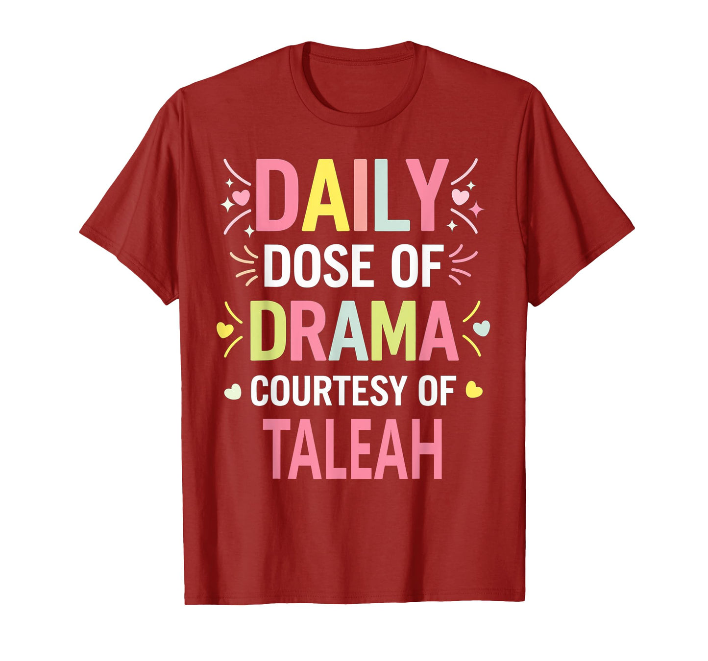 TALEAH Personalized Name Funny Cute Custom TALEAH Name T-Shirt