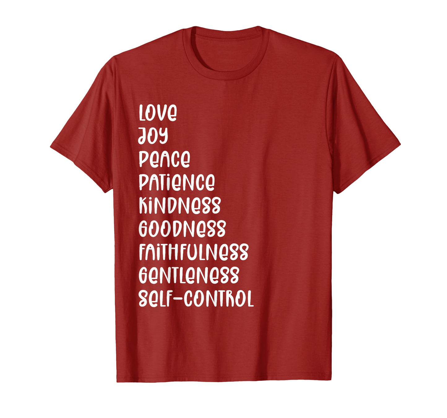 Galatians 5 22 Gift For Christians - Fruit Of The Spirit T-Shirt