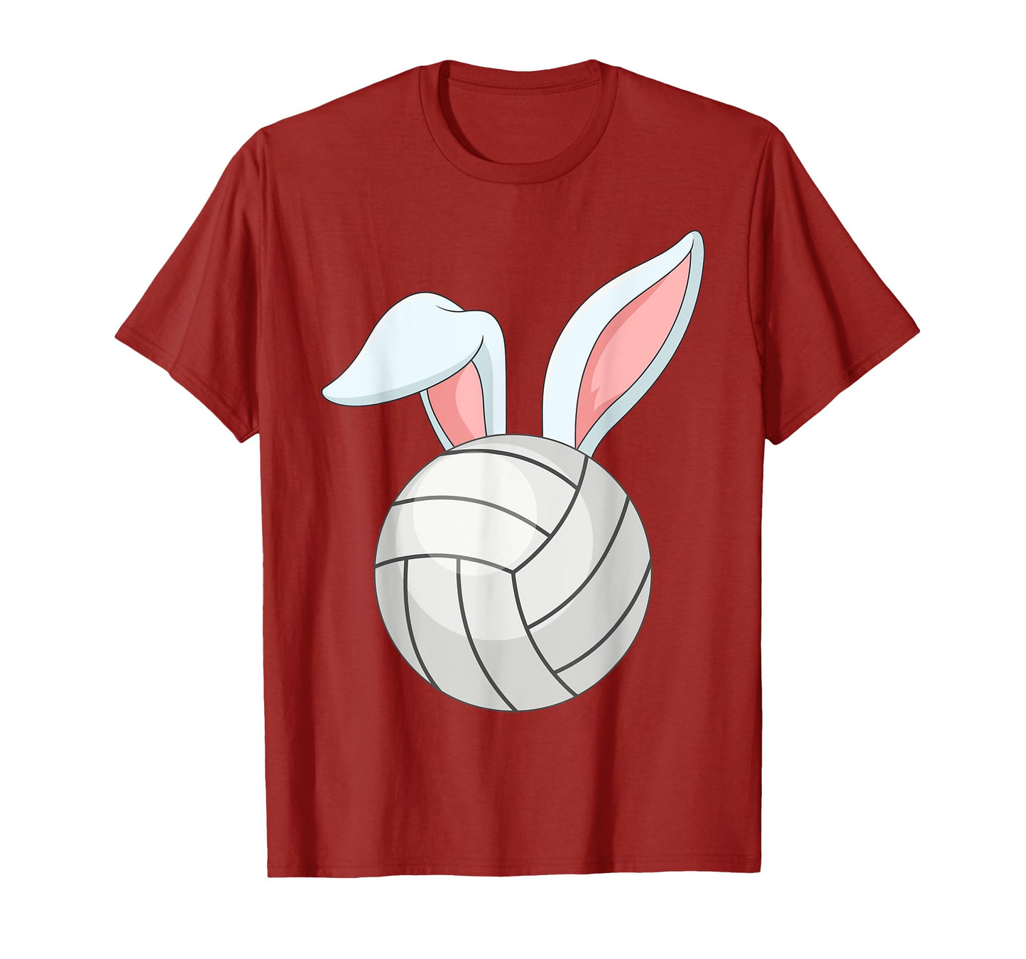 Easter Volleyball Love Bunny Ears Ball Cute Rabbit Sport T-Shirt