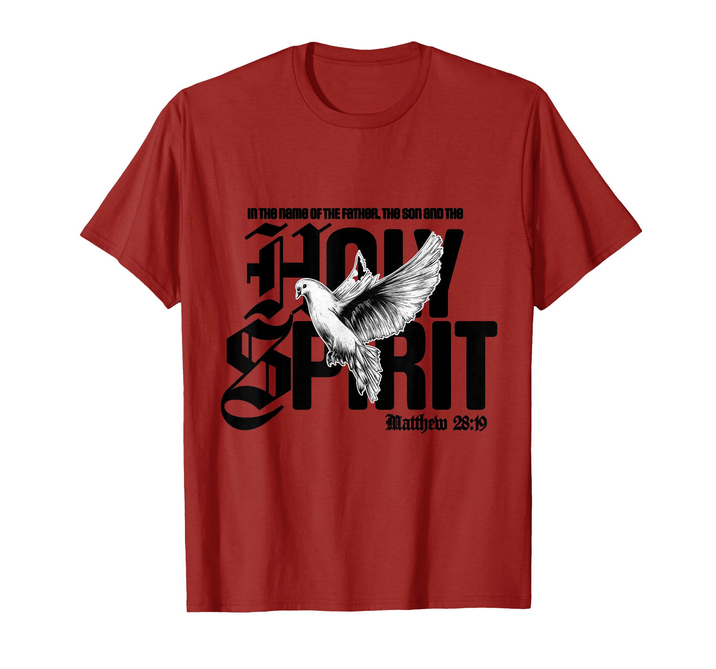 The Trinity - Holy Spirit Christian Modern Graphic T-Shirt