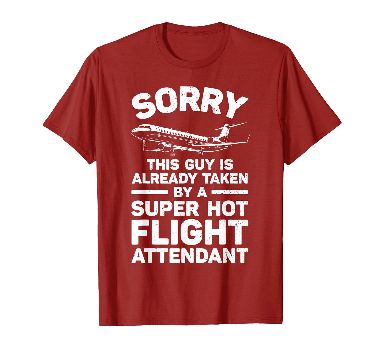 Flight Attendant Art For Men Stewardess Flight Attendant T-Shirt