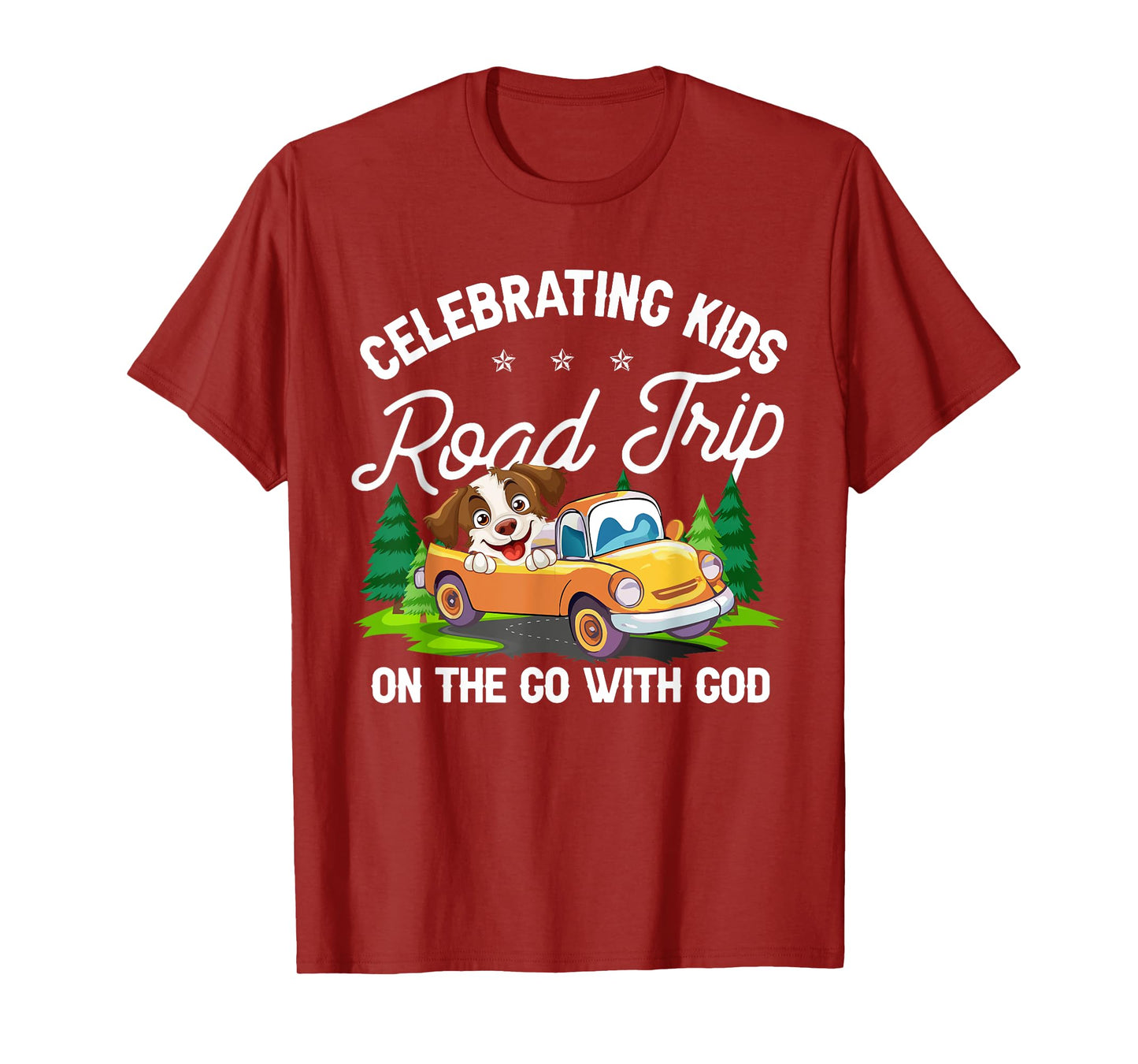 Celebrating Kids Road Trip On The Go With God VBS 2025 T-Shirt