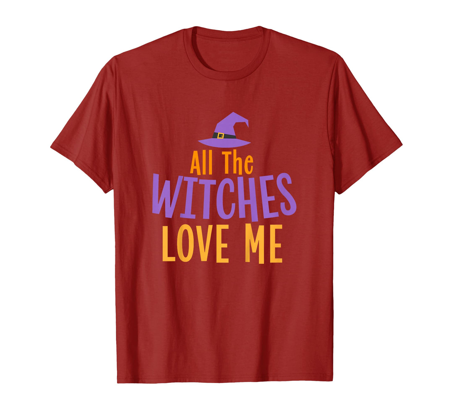 Kids Halloween All The Witches Love Me Funny Boys T-Shirt