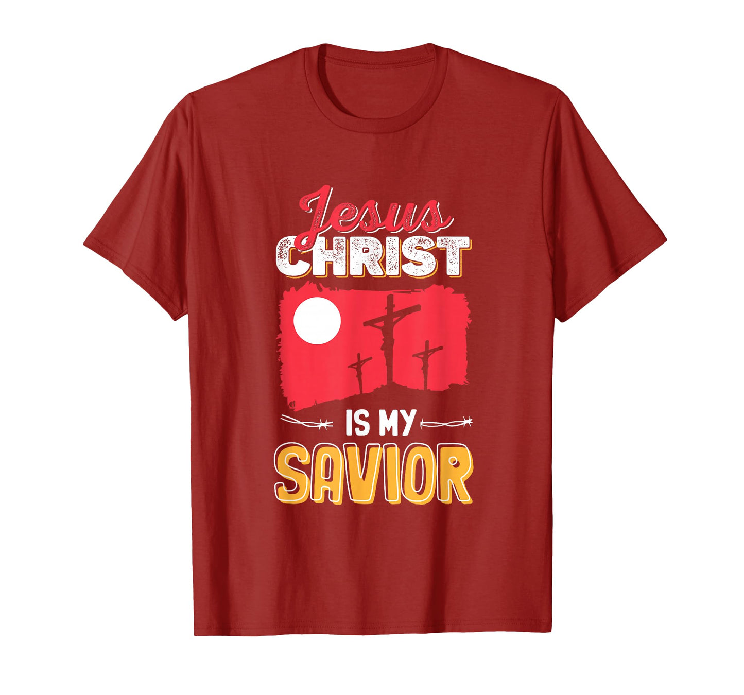 Christian Faith Jesus Cross Savior Bible Verse Shirt T-Shirt