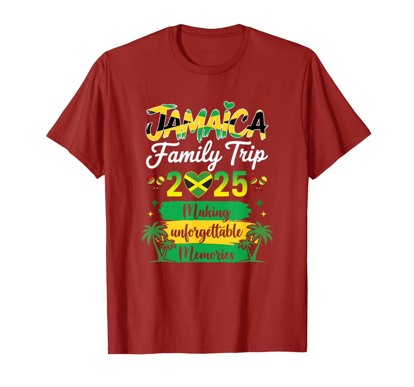 Jamaica Family Trip 2025 Making Memories Vacation Matching T-Shirt