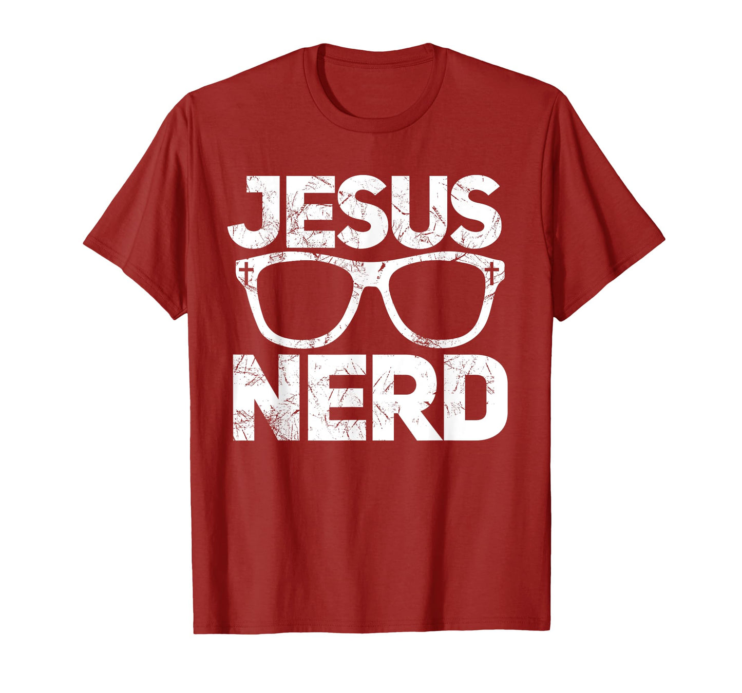 Jesus Nerd Funny Christian T-Shirt for Bible Geeks T-Shirt