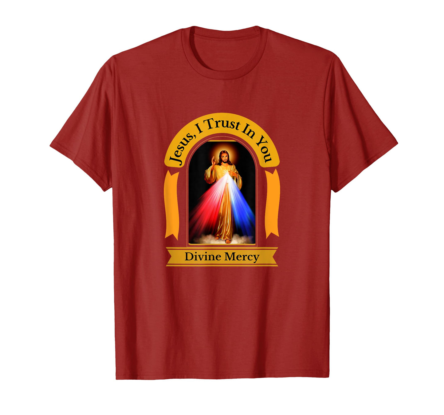 Divine Mercy Jesus I Trust In You Catholic T-Shirt
