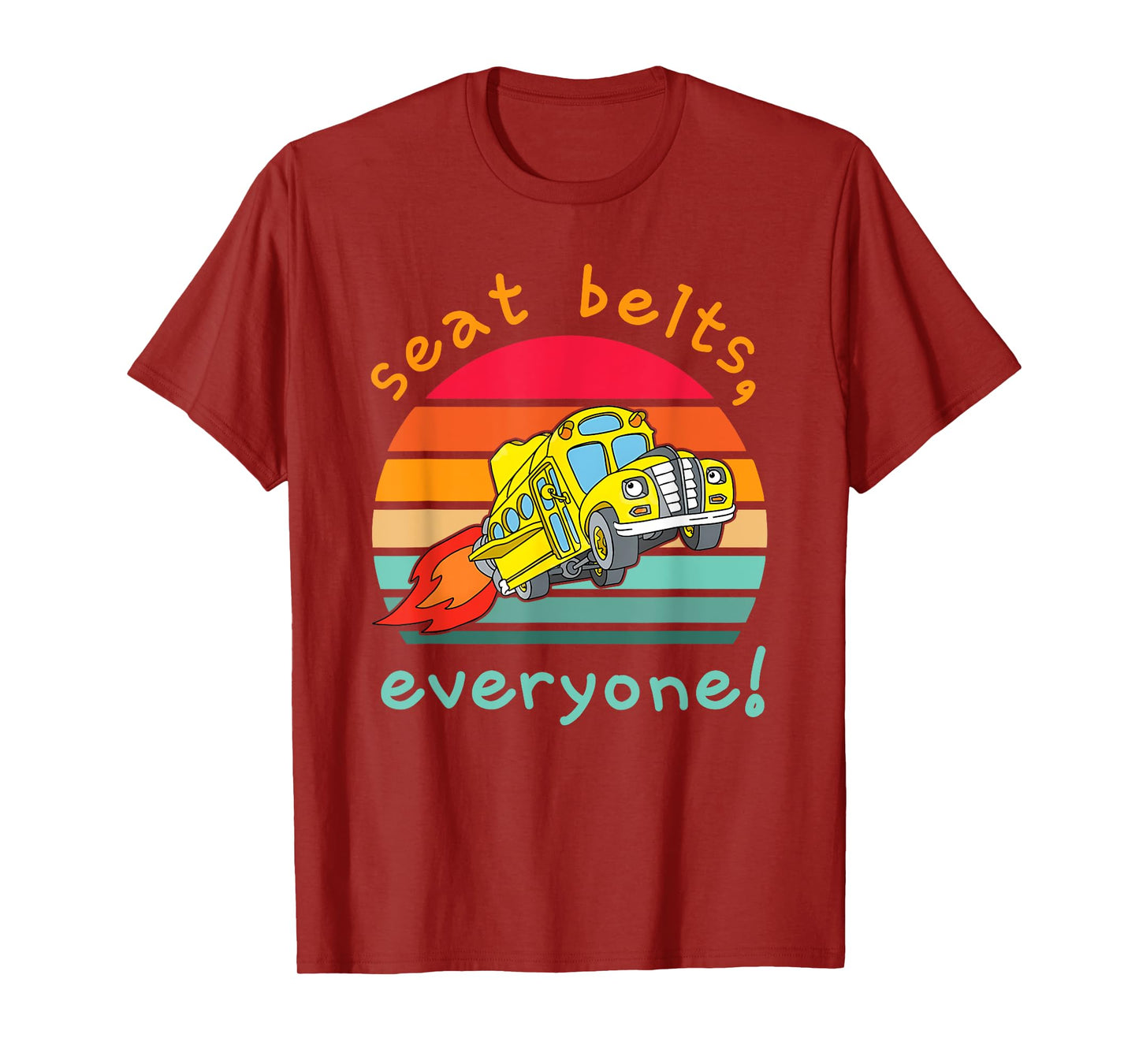 Seat Belts Everyone Funny Design T-Shirt