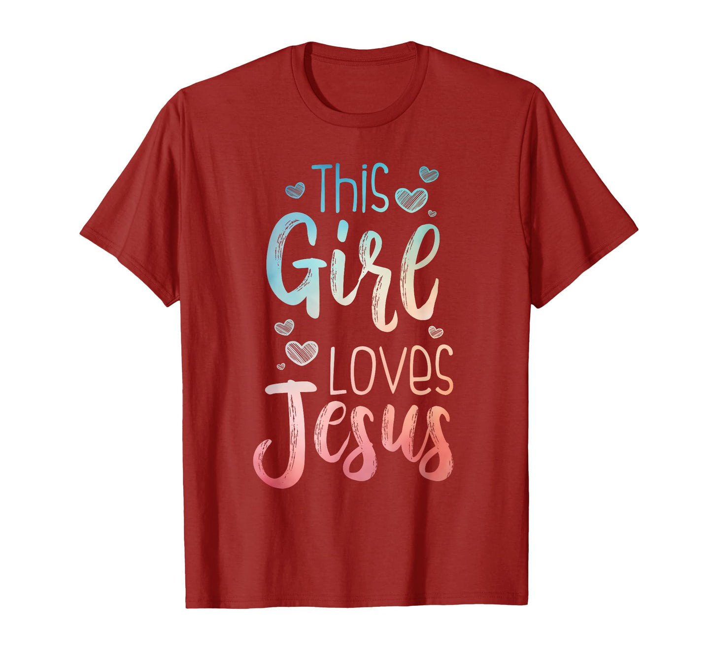 Best Jesus Art For Women Girl Religion Christian Decoration T-Shirt