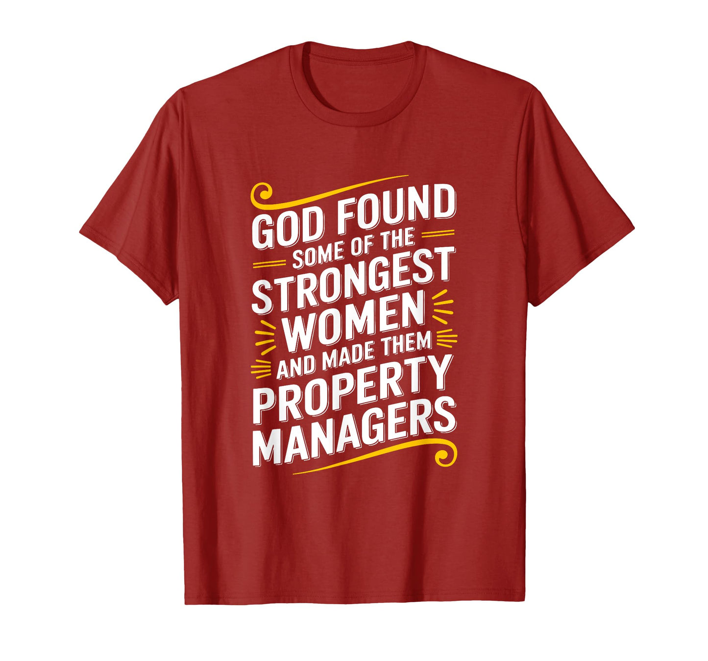 Christian Property Manager, Landlord Rental Management T-Shirt