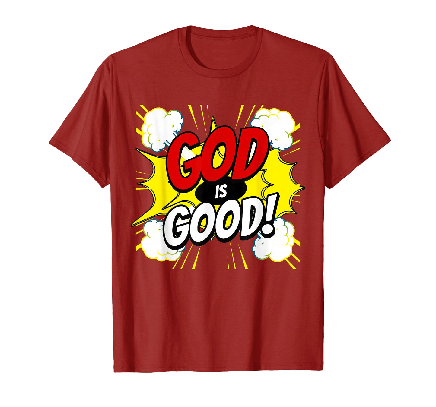 GOD is Good, Christian Super Hero T-Shirt