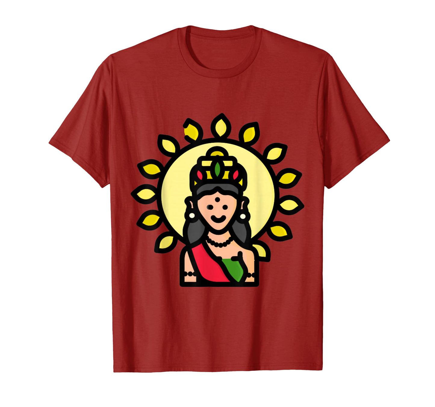 Durga Puja Diwali Festival Happy Navratri Goddess T-Shirt