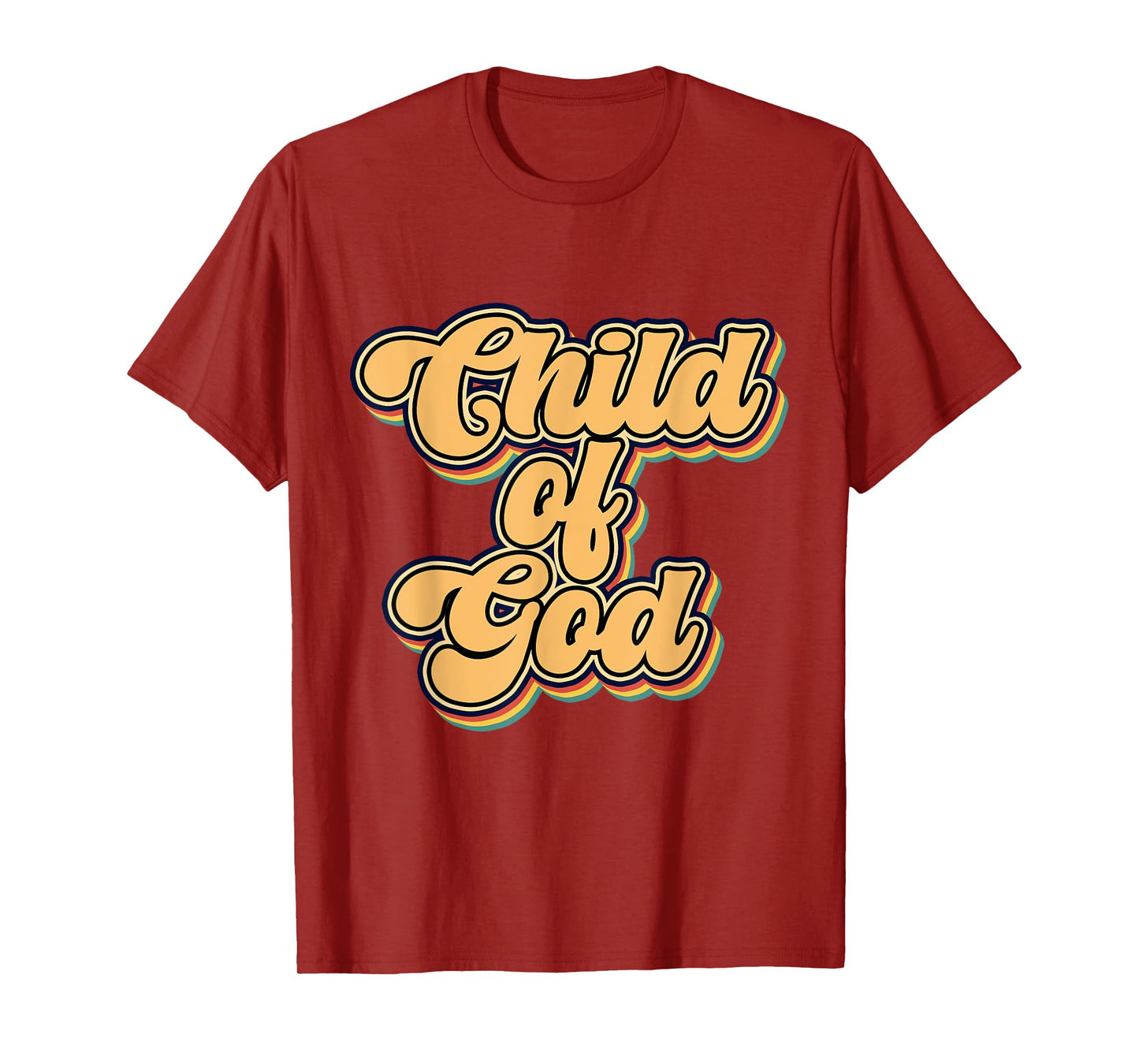 Faith Religious Rainbow Child Of God T-Shirt