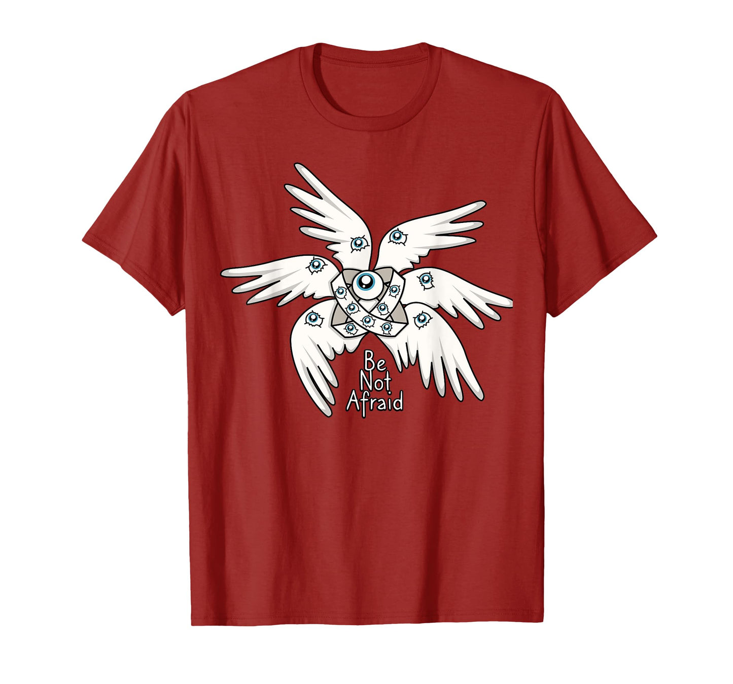 Biblical Angel, Be Not Afraid, Funny Bible Christian T-Shirt