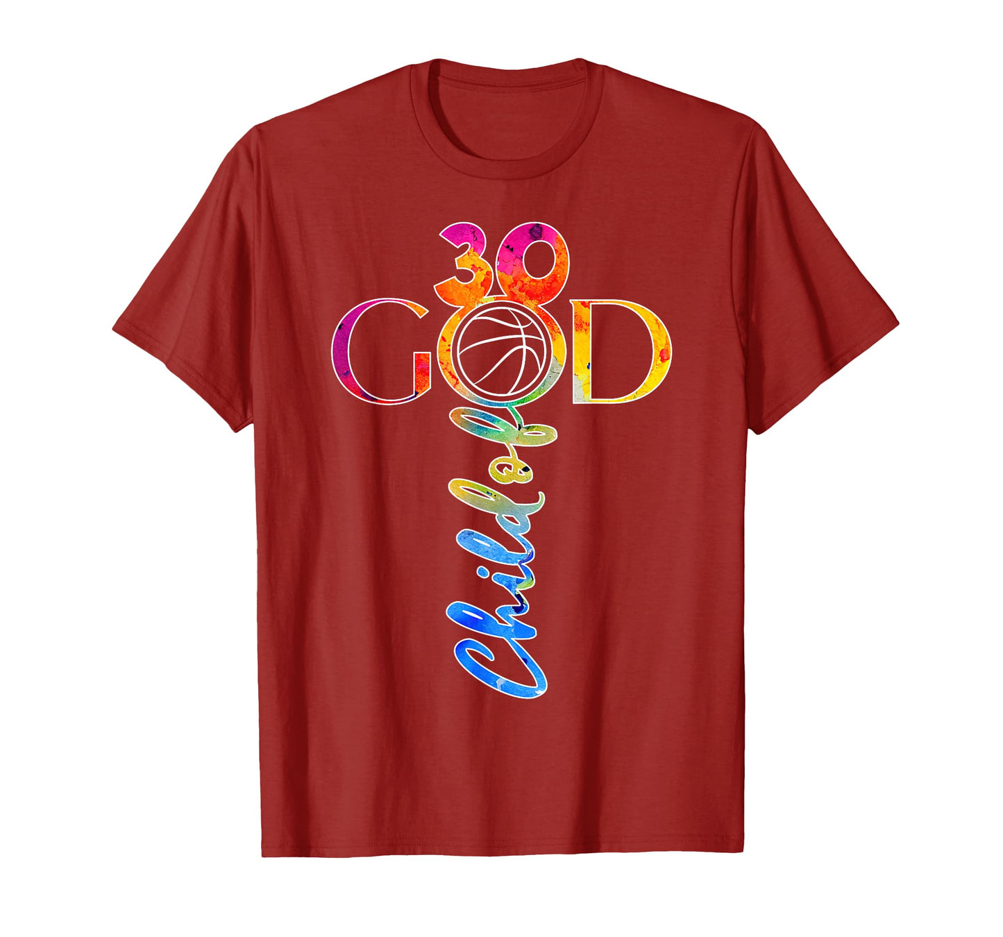 JESUS 30 YEARS CHILD OF GOD BASKETBALL 30th BIRTHDAY T-Shirt