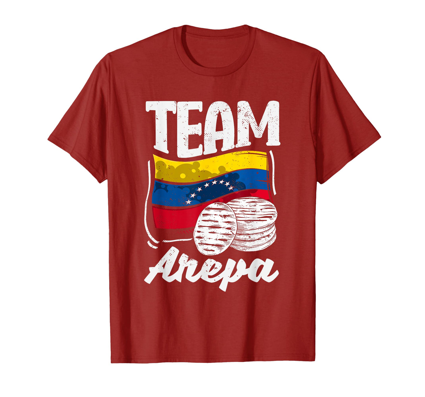 Arepa Gifts for Men Women Colombia Venezuela Arepas Quote Funny Colombian Venezuelan Food T-Shirt
