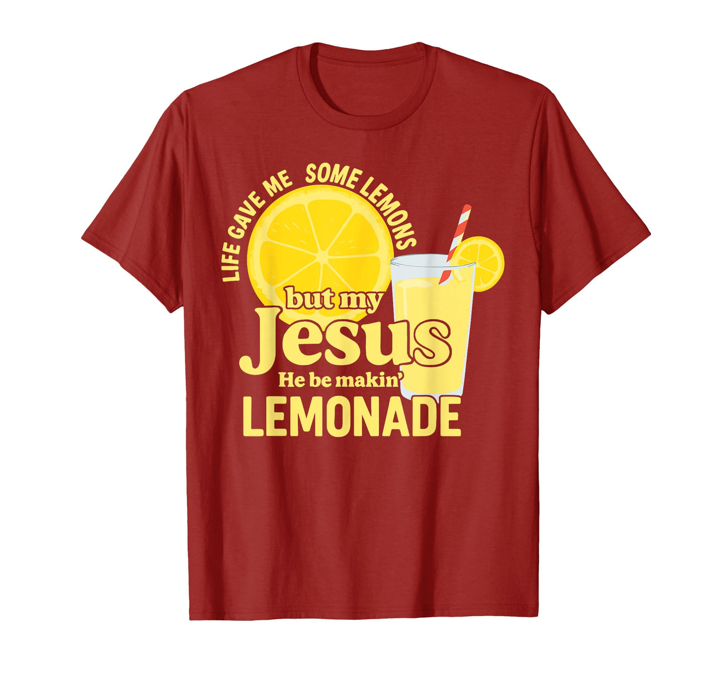 Lemonade Christian Saying Quote T-Shirt