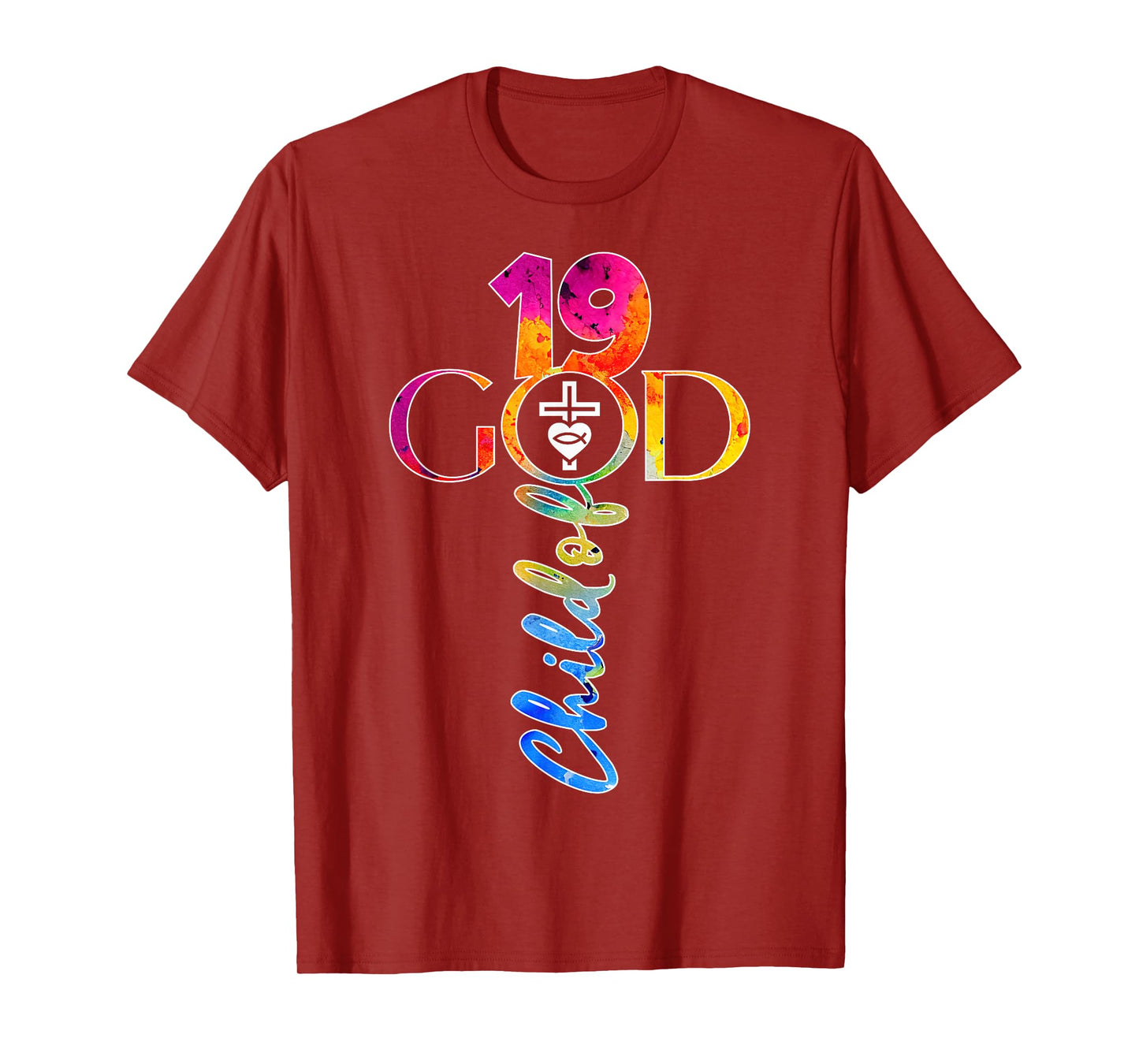 GOD 19 YEARS JESUS 19TH BIRTHDAY T-Shirt
