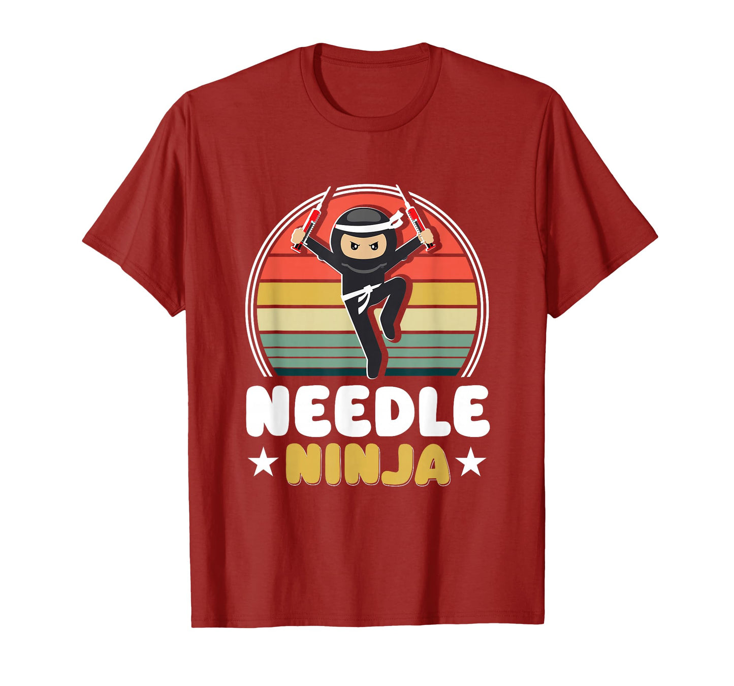 Funny Phlebotomist Quote Needle Ninja Phlebotomy Saying T-Shirt
