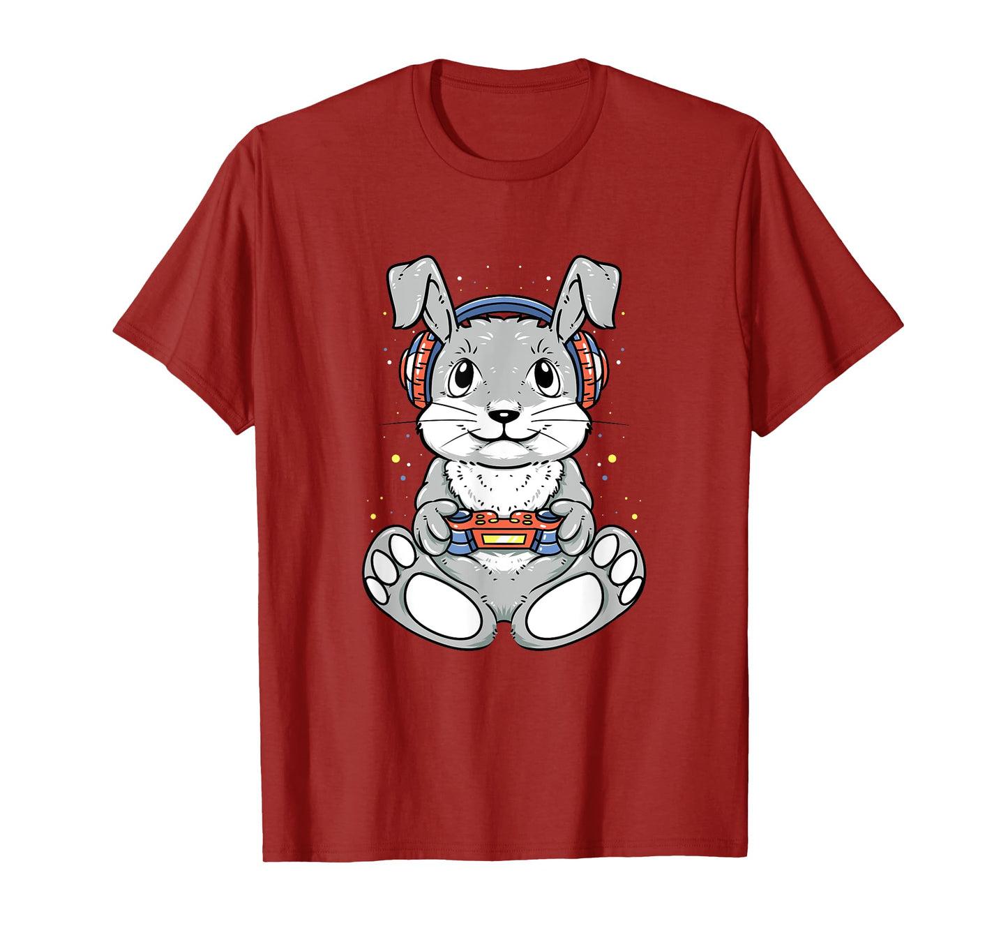 Happy Easter Day Bunny Funny Boys Girls Kids Gamer T-Shirt