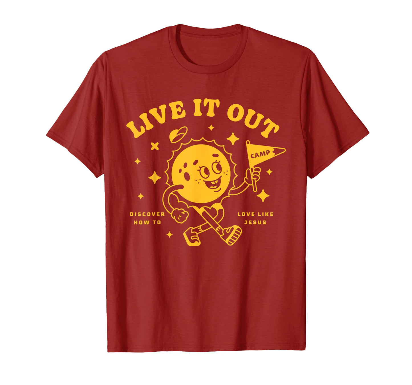 VBS 2025 Live It Out Love Like Jesus Vacation Bible School T-Shirt