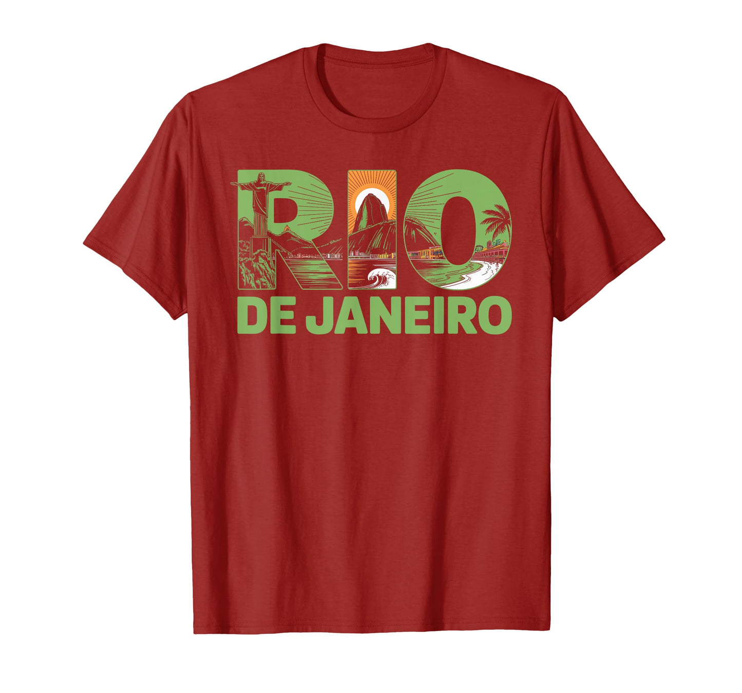 Rio De Janeiro Brazil Travel Souvenir Christ the Redeemer T-Shirt