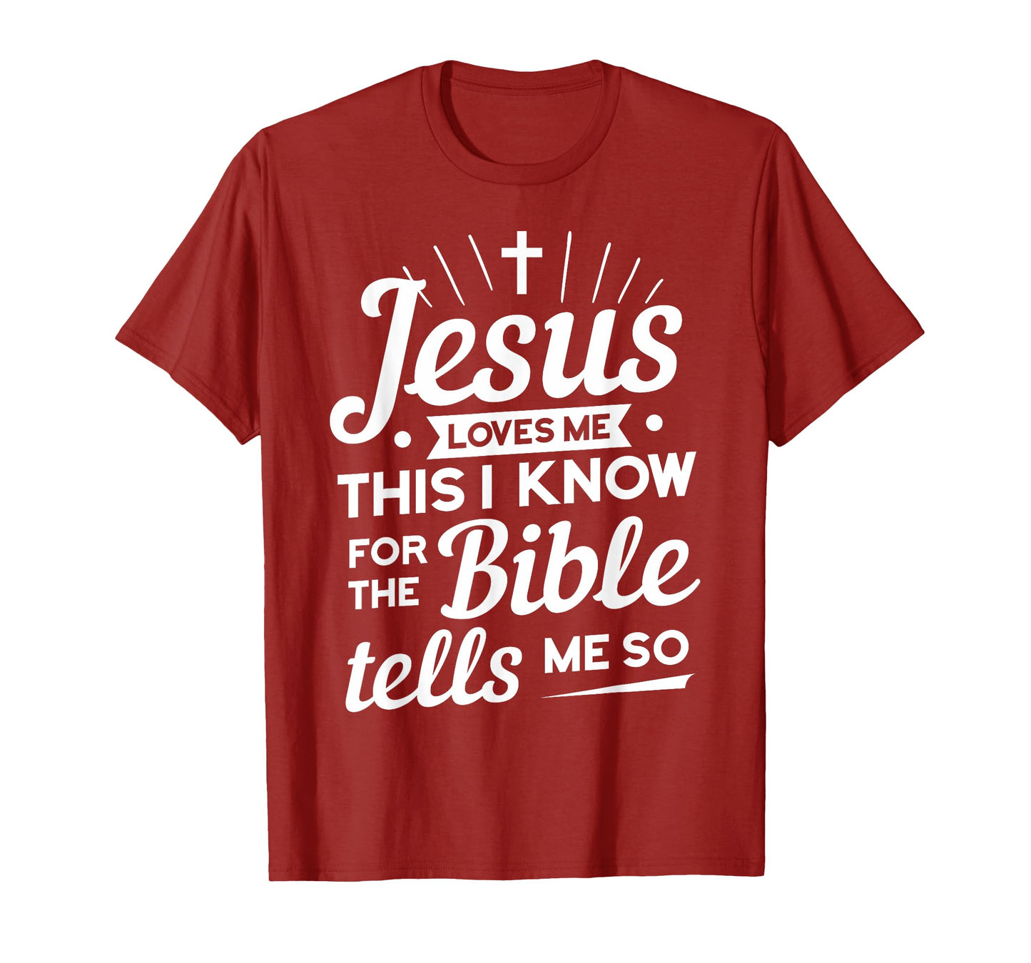 Funny Christian Yes Jesus Loves Me T-Shirt