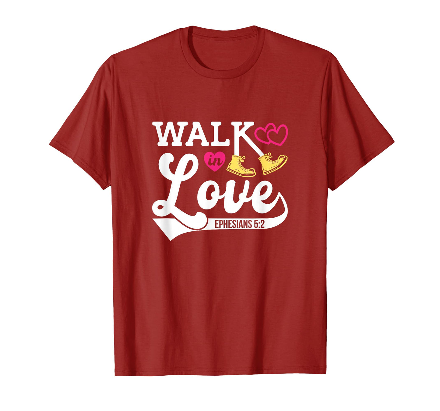 Walk in Love, Women and Youth T-Shirt