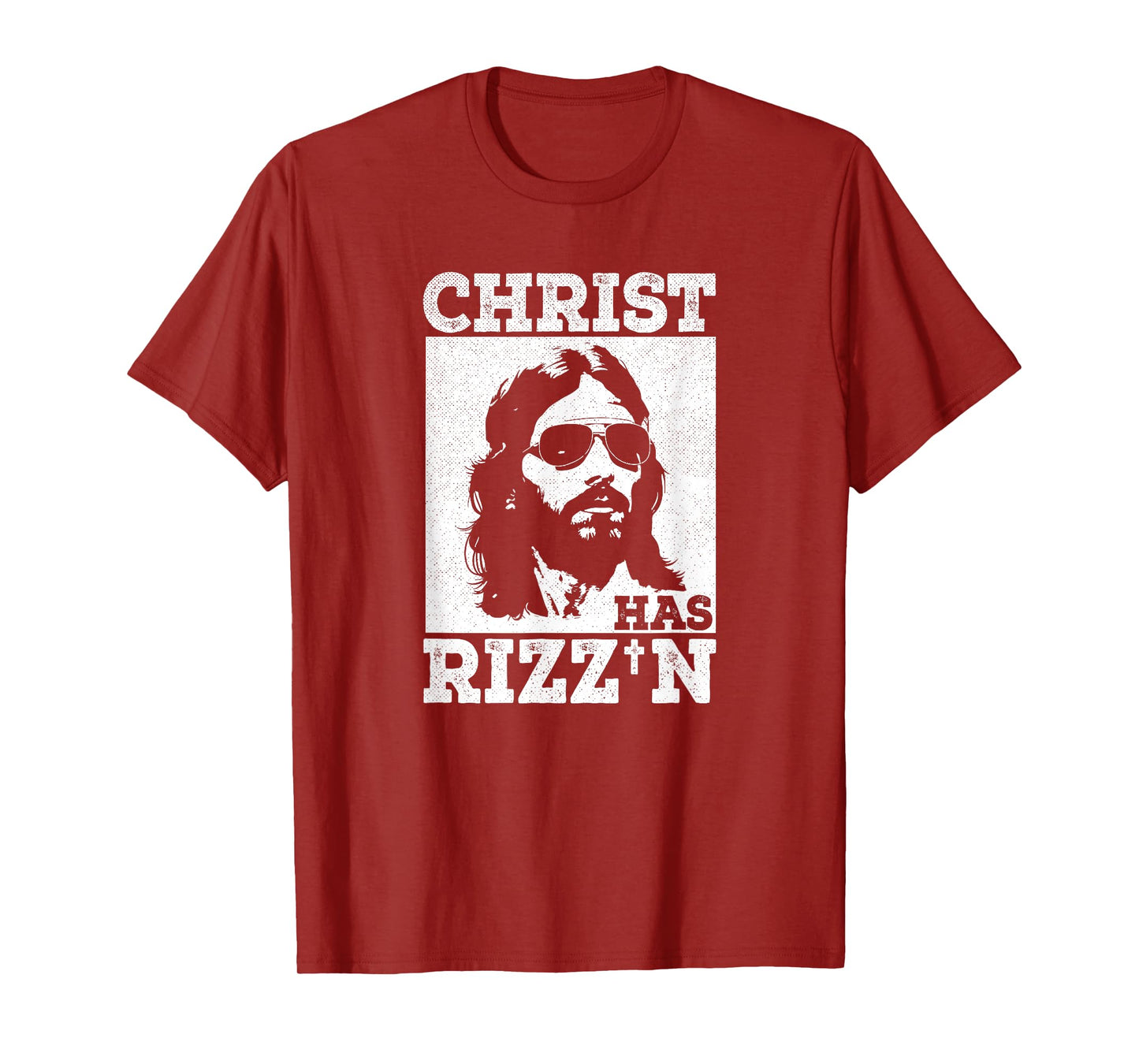 Christ has Rizz'n Risen Cool Jesus Charisma Game Holy Charm T-Shirt