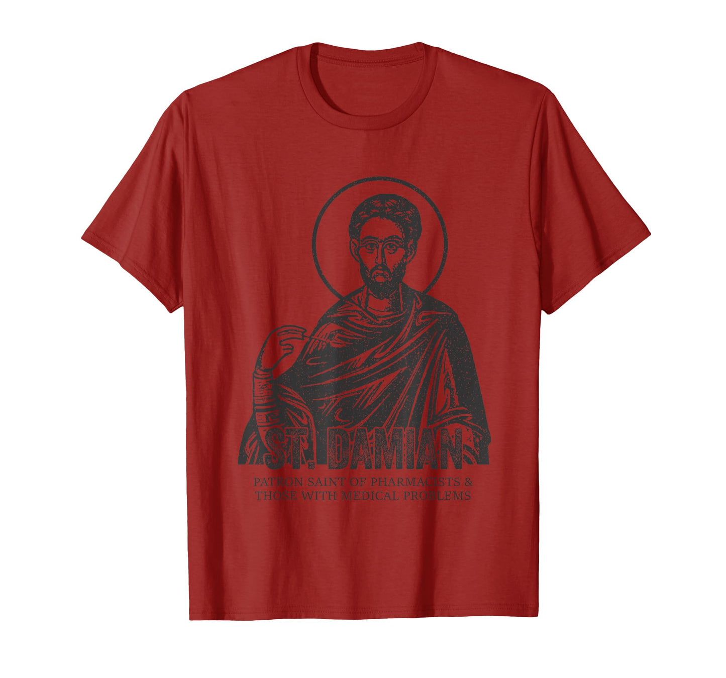 Catholicism St. Damian Jesus Catholic Christian Saint T-Shirt