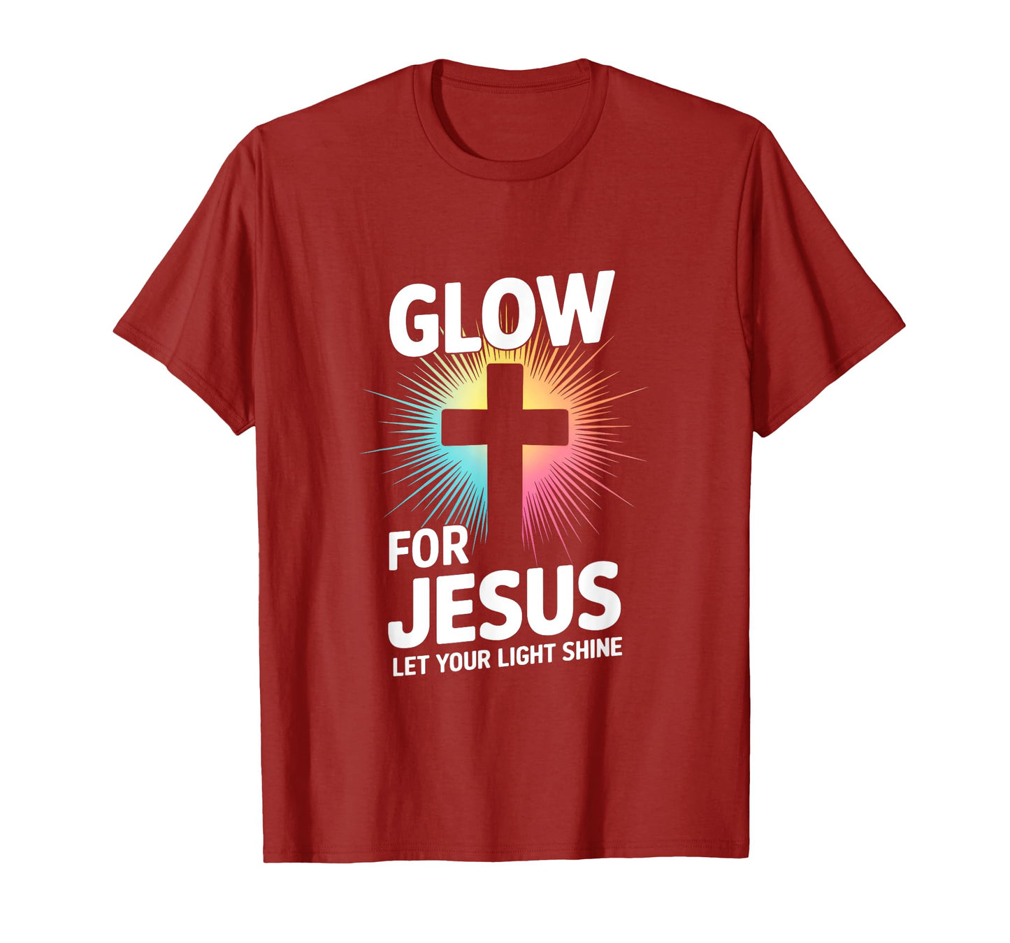 Glow For Jesus Let Your Light Shine T-Shirt
