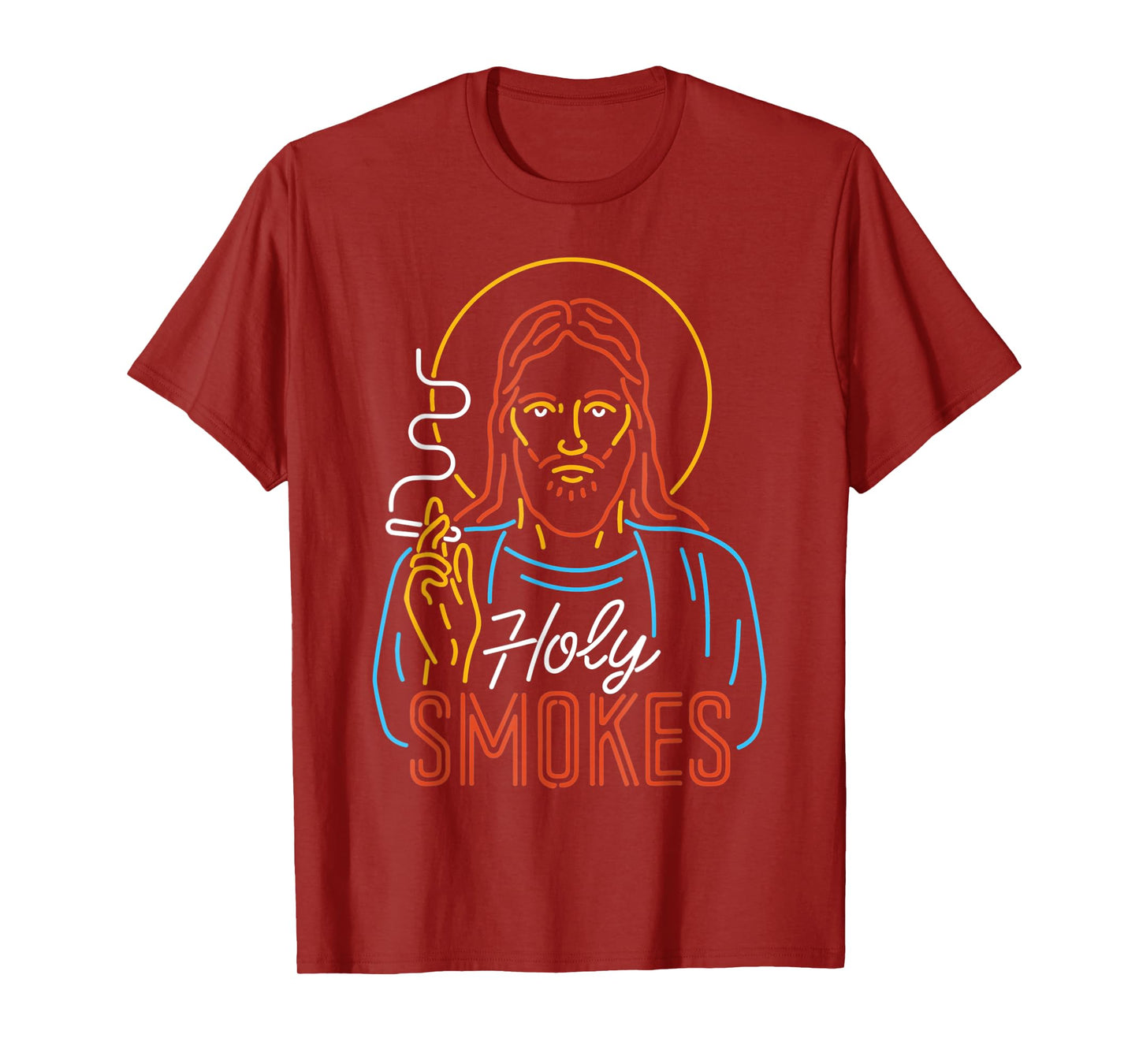 Holy Smokes Funny Jesuss T-Shirt