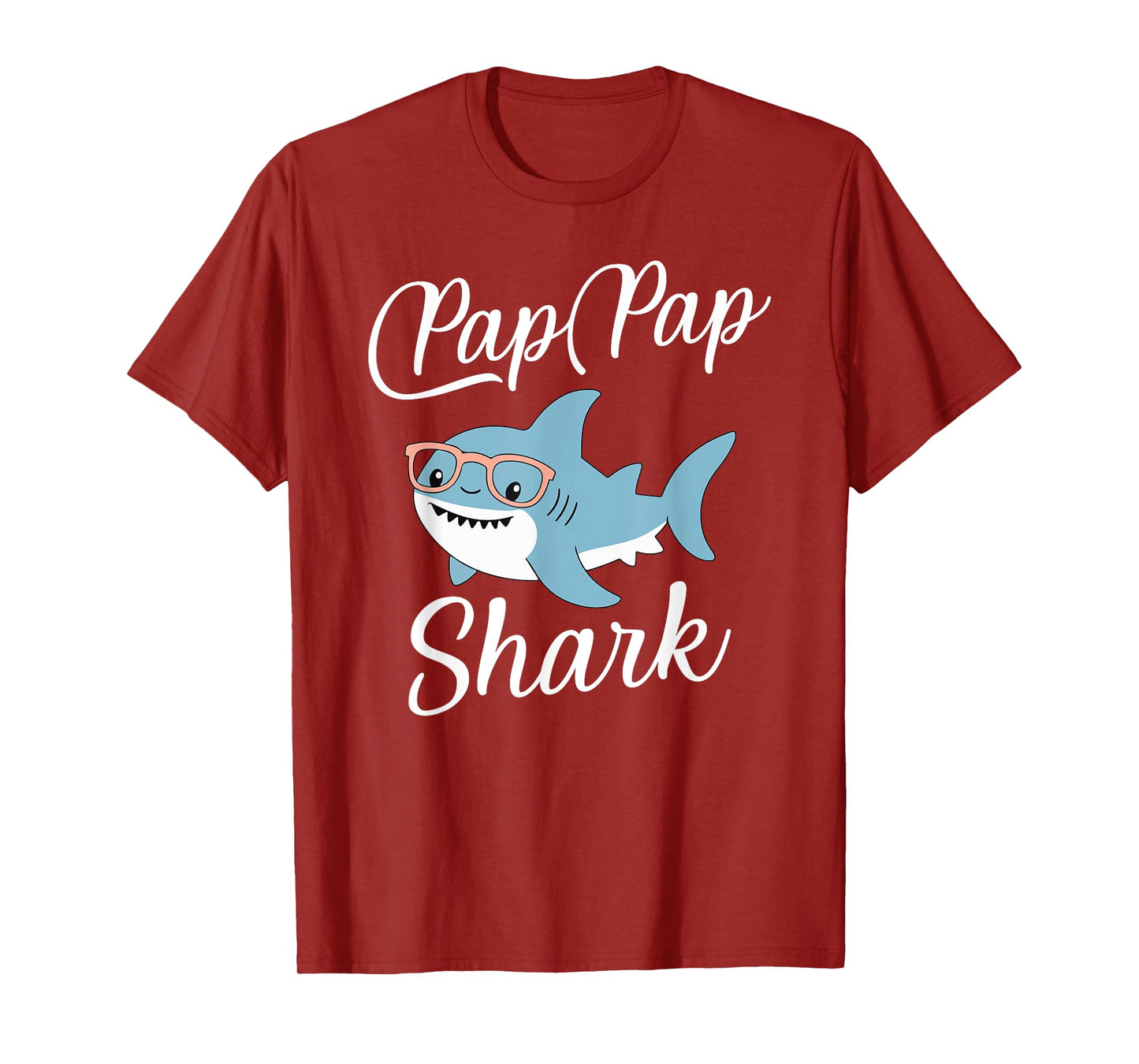 Pap-Pap Shark Funny Matching Family Grandpa PapPap T-Shirt