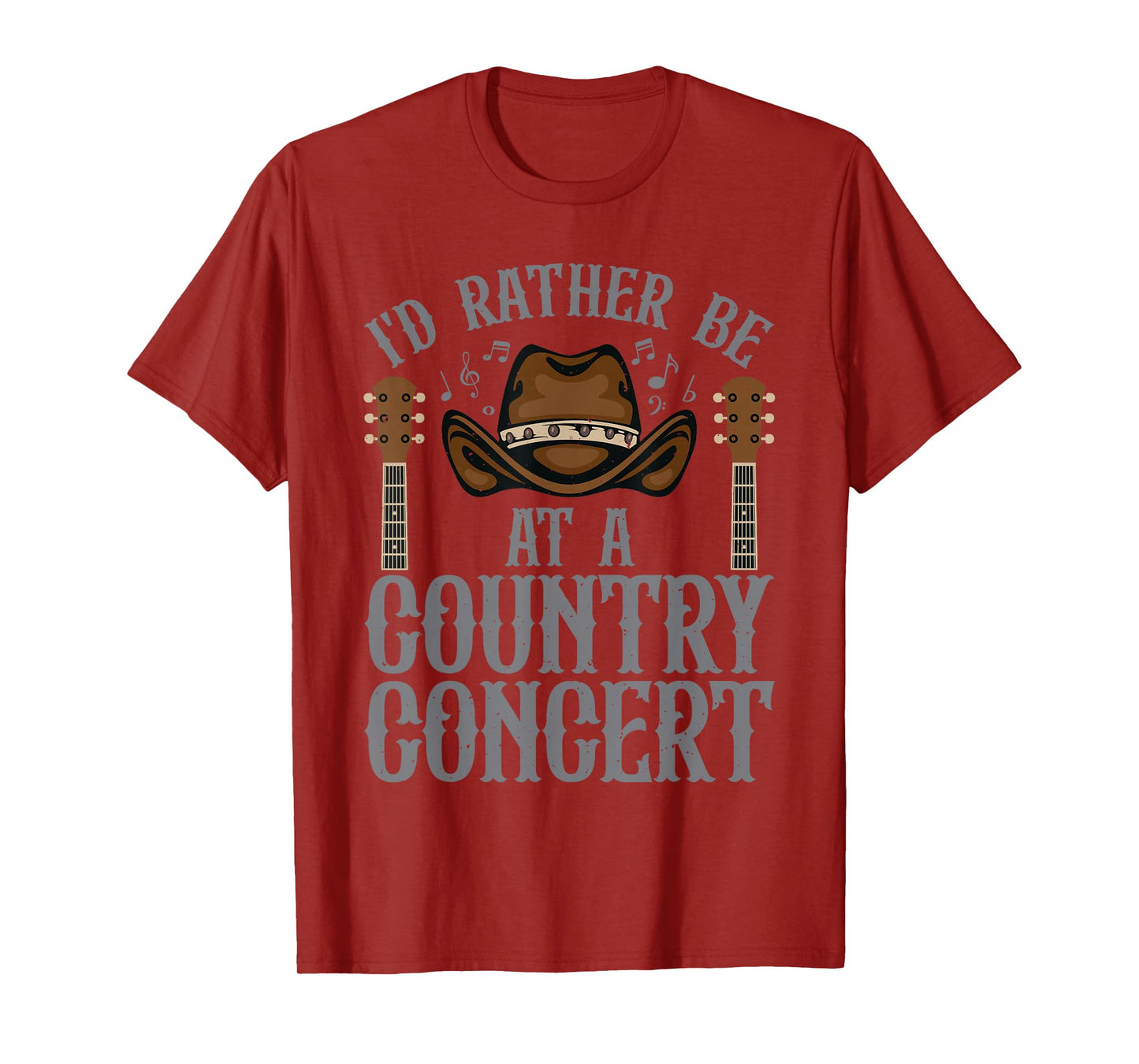Best Country Concert Art for Men Women Country Music Concert T-Shirt
