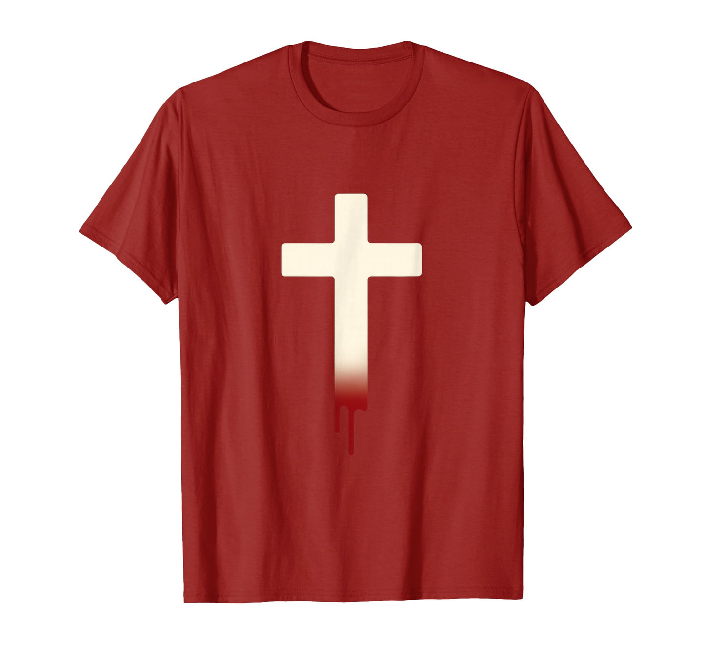 Blood of Jesus Cross Christian Faith Design | Religious T-Shirt