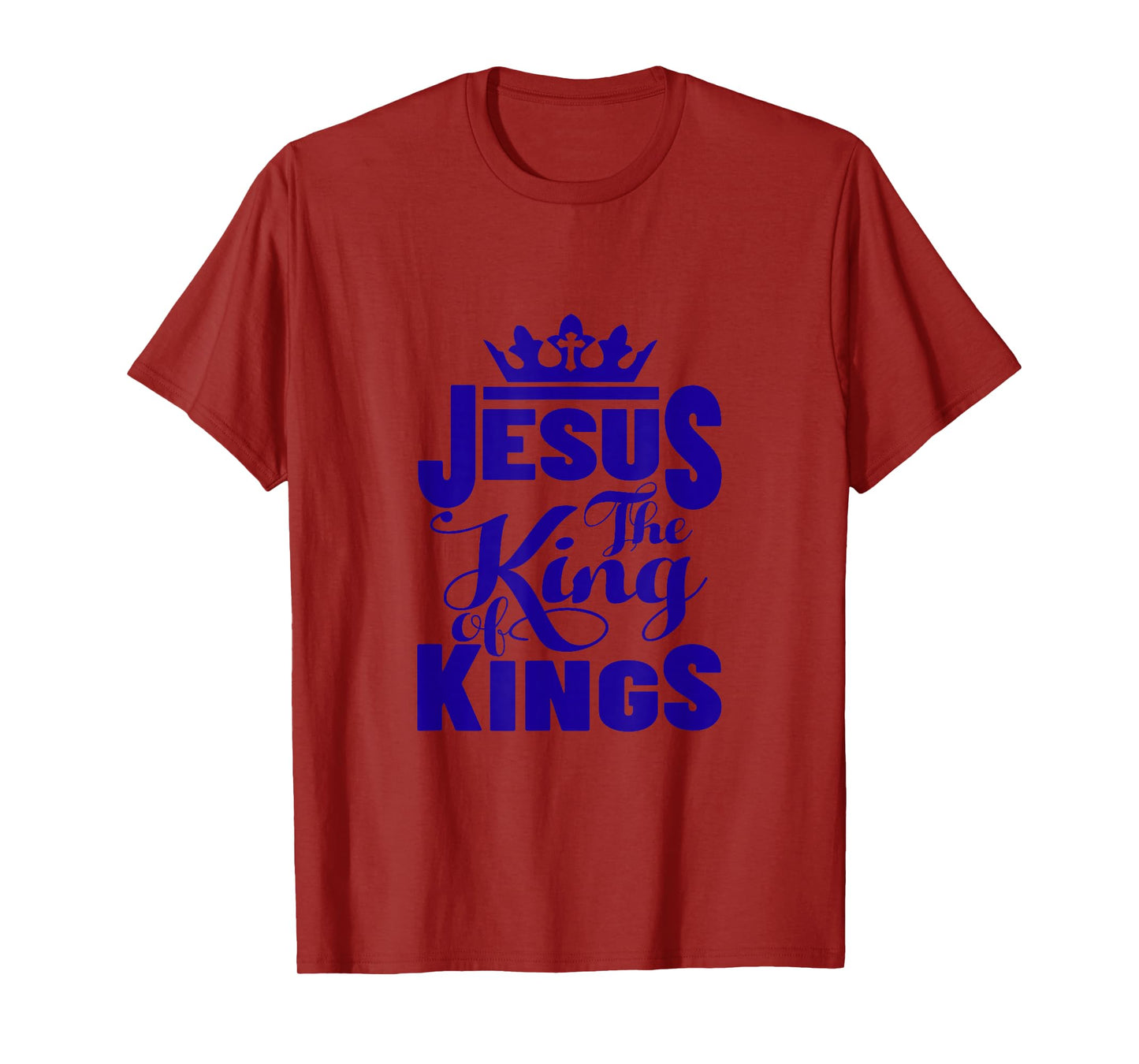 Jesus is My King – Bold Faith and Strength Design T-Shirt