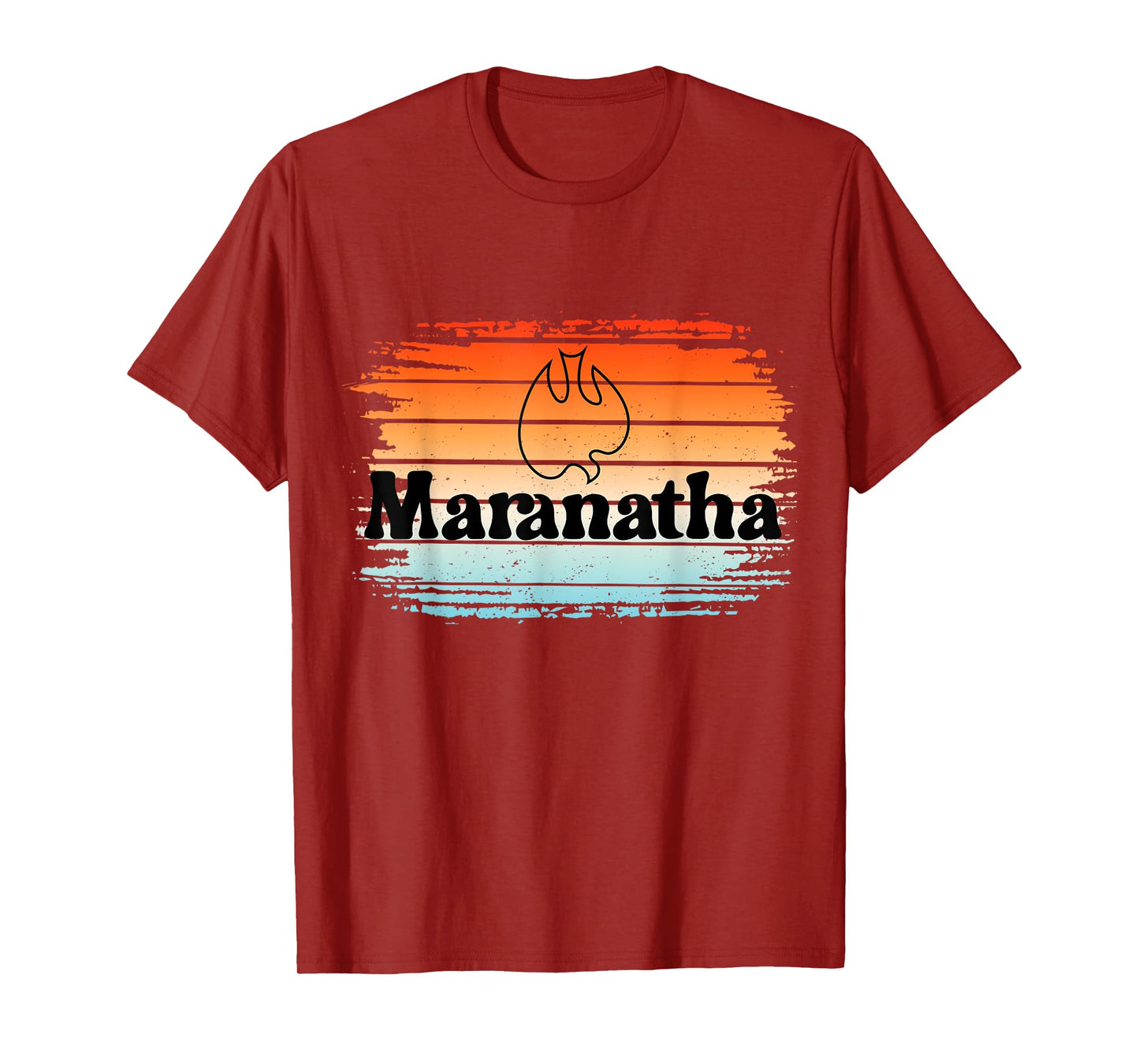 Maranatha Retro Dove Christian Revolution Jesus People T-Shirt