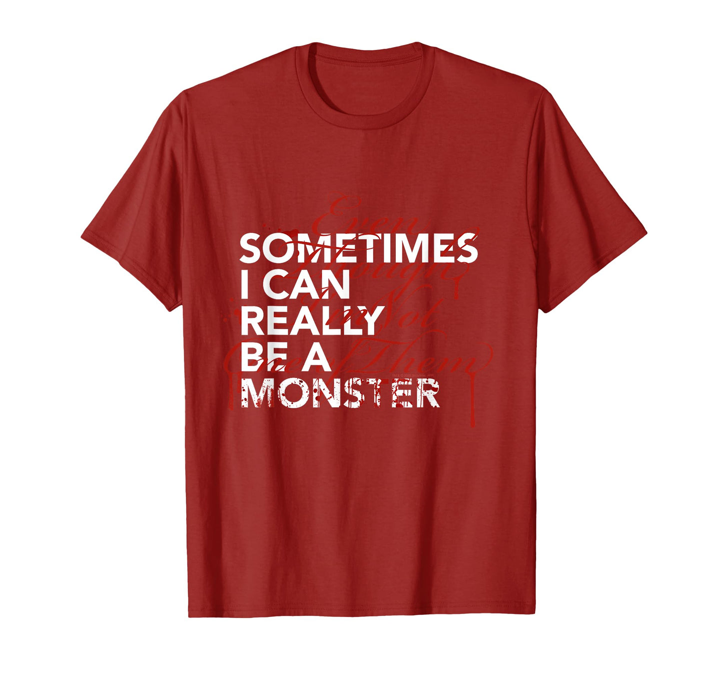 Official Dexter TV Show Sometimes I Can Really Be A Monster T-Shirt