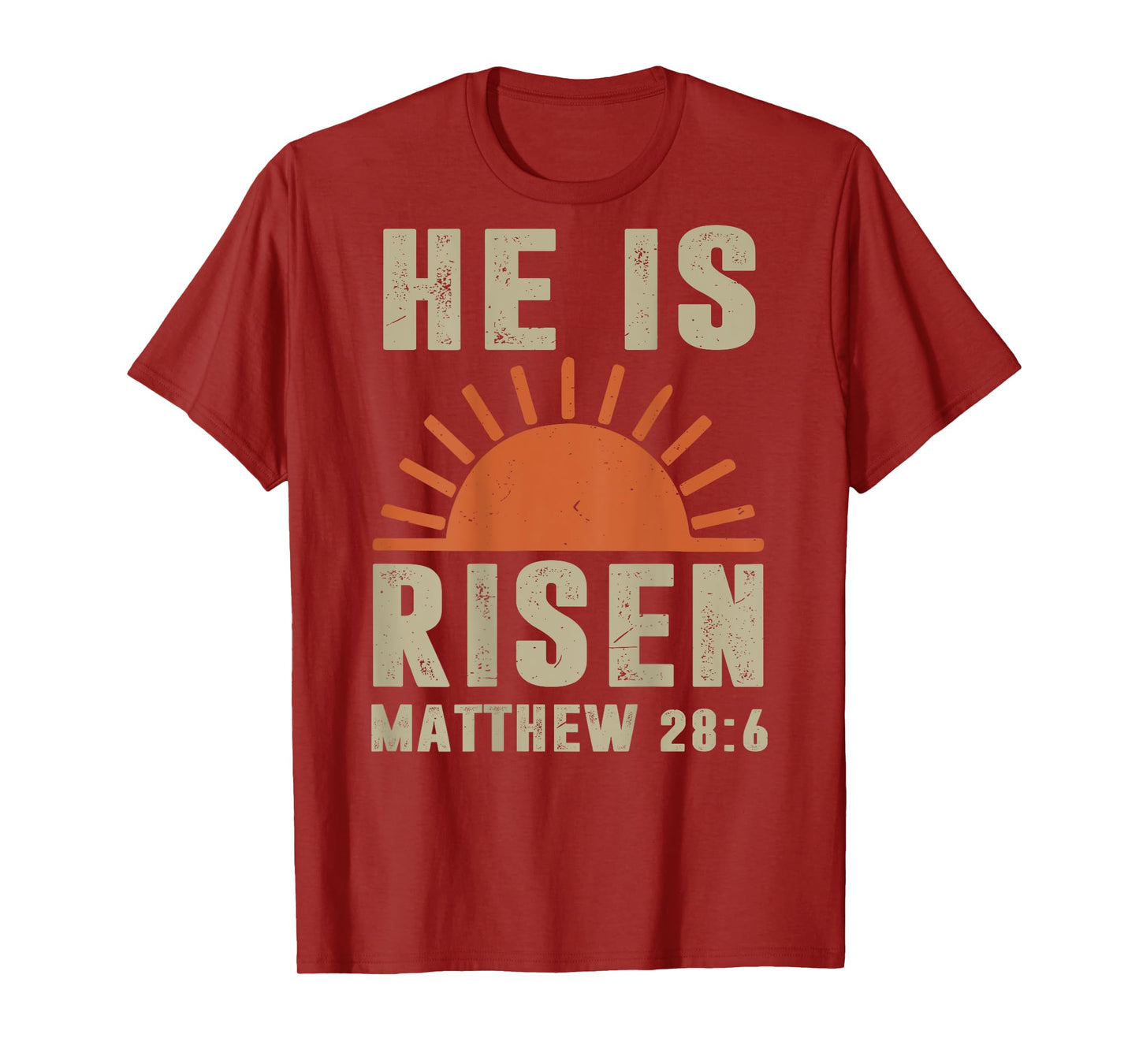 Toddler He is Risen Christian Easter God Sister Daughter Son T-Shirt