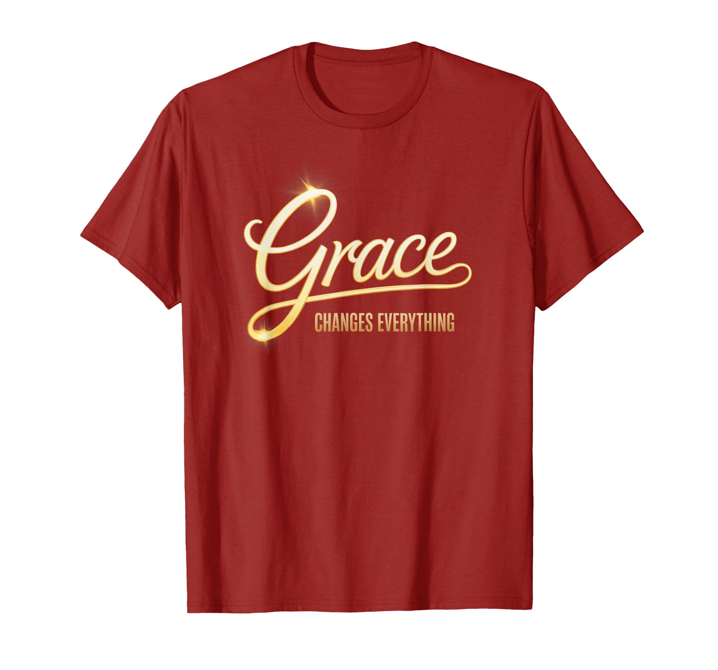 Grace Changes Everything Christian Faith Design T-Shirt