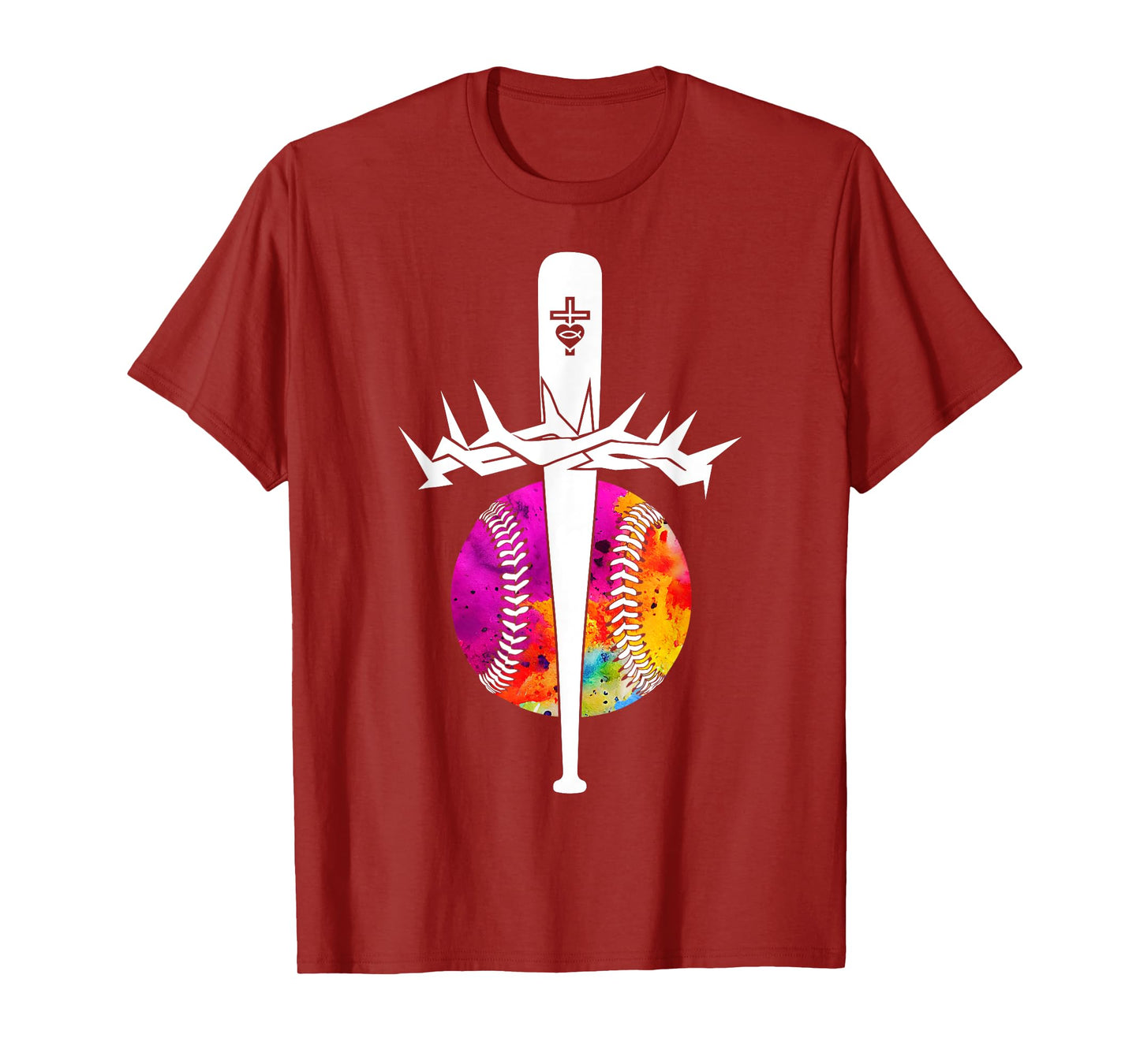 Religious Jesus Baseball Christian GOD Baseball T-Shirt