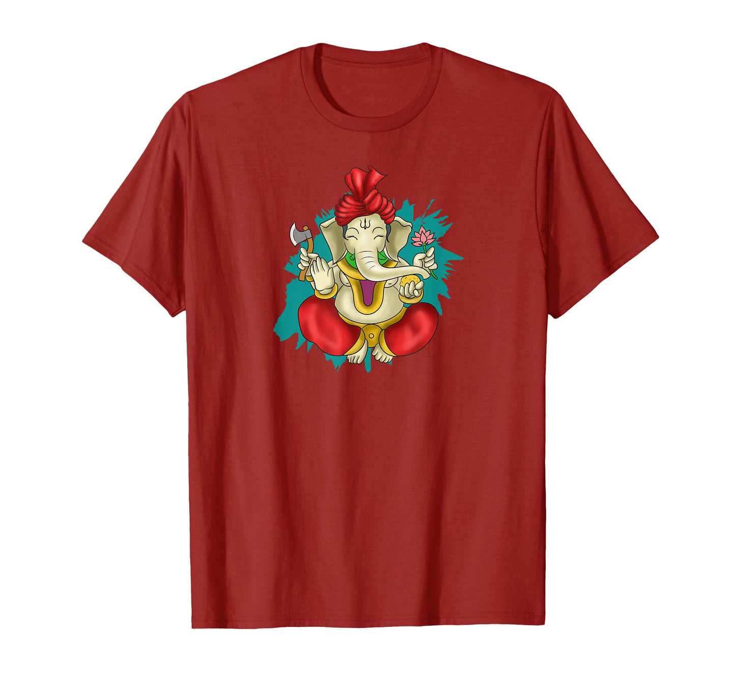 India Indian God Hindi Sikh Hindus Ganesha Elephant T-Shirt