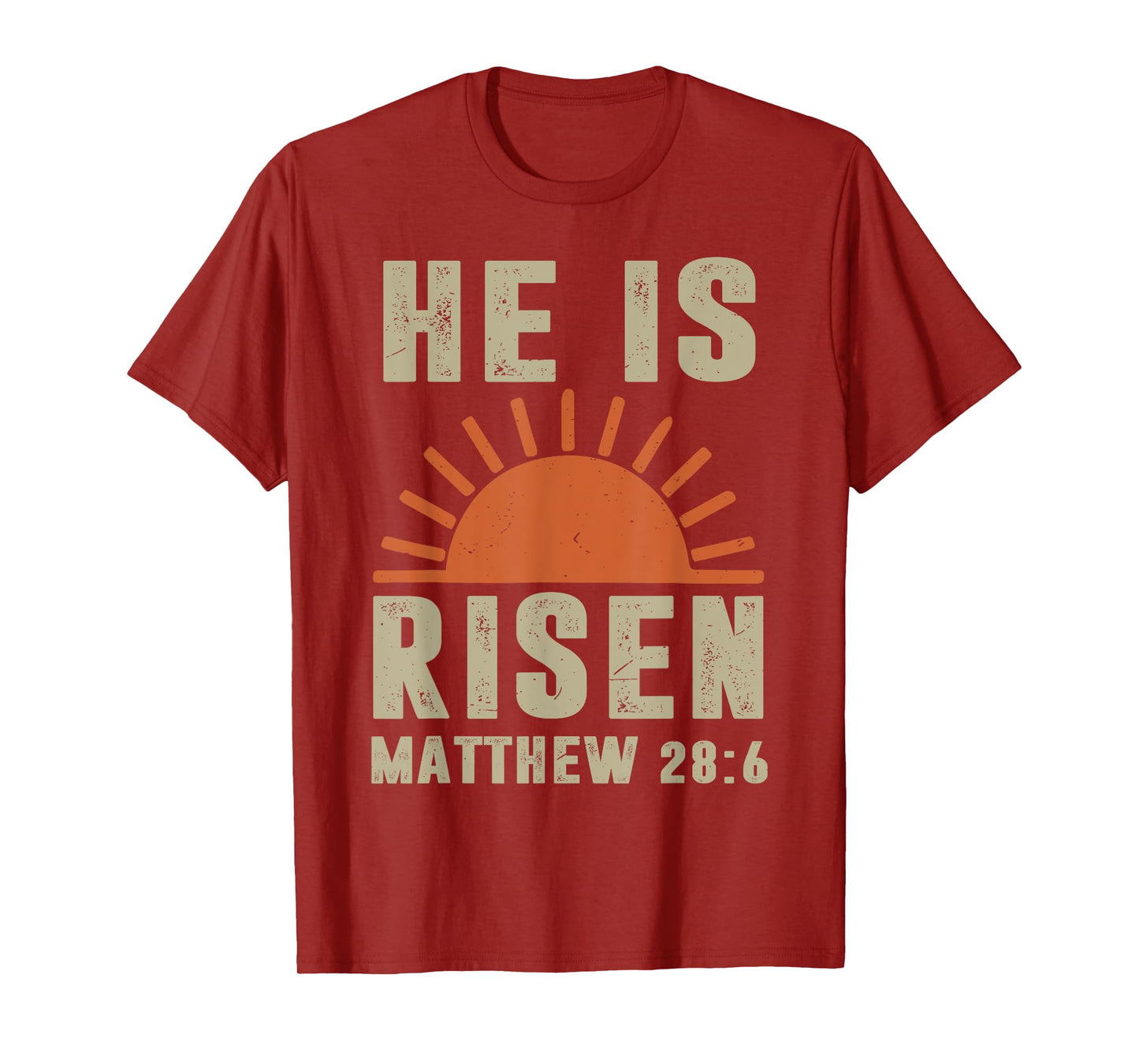 Toddler He is Risen Christian Easter God Sister Daughter Son T-Shirt